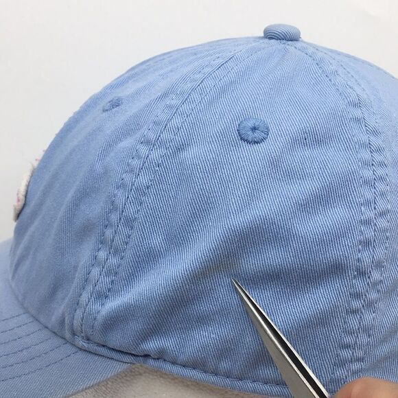 Life Is Good Light Blue and Pink Patch Embroidered Hat Baseball Cap - Picture 6 of 16